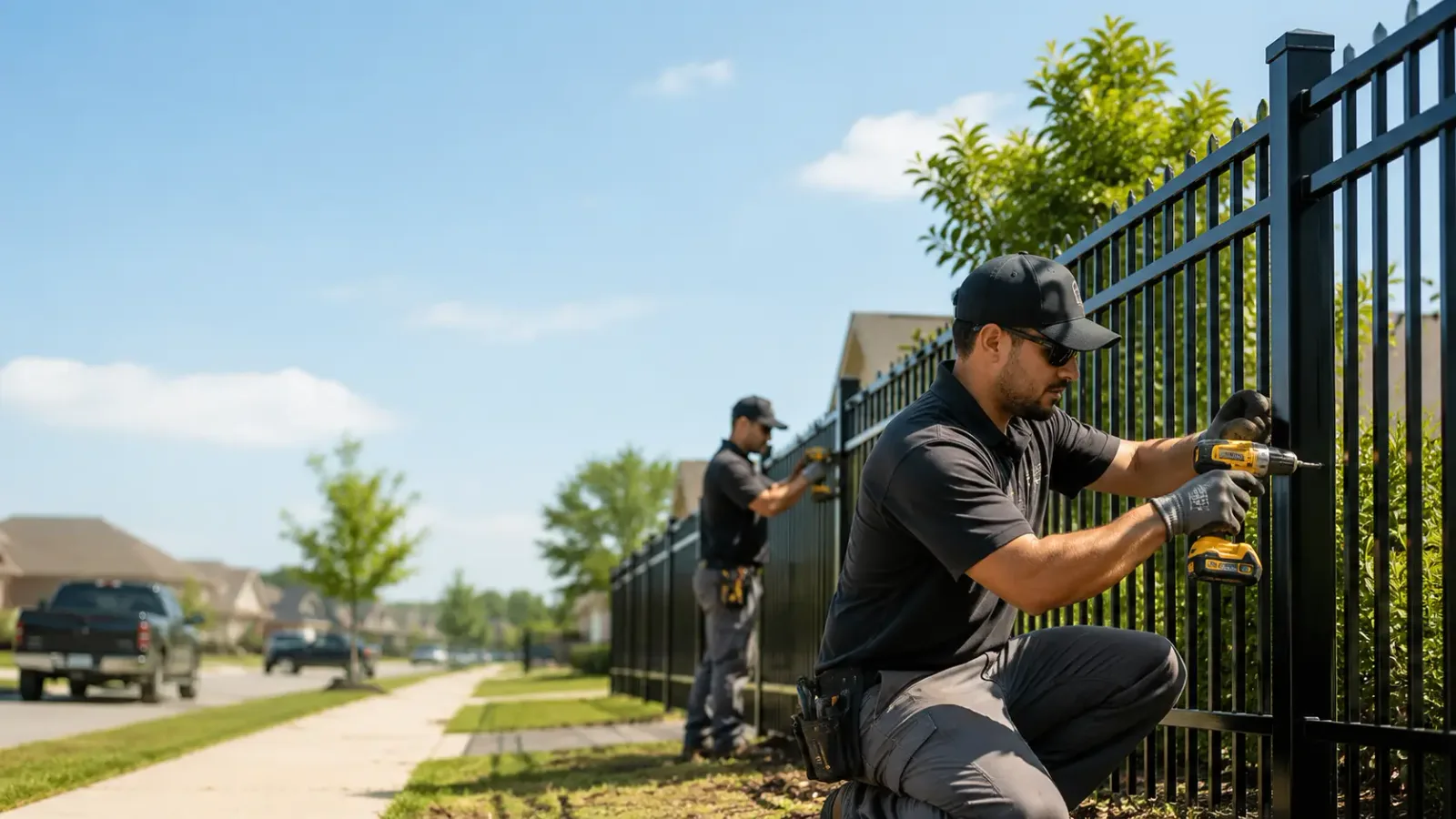 Metal Fence Installation in Mulberry, FL